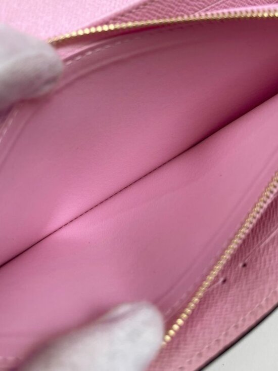 Louis Vuitton Portefeuille Sarah Bill Purse Coin Wallet Monogram Brown - Picture 6 of 9